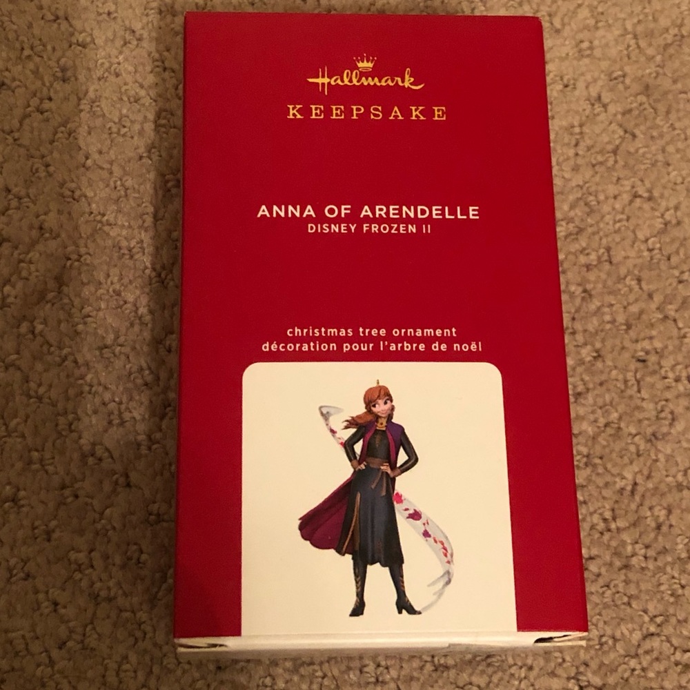 Disney Hallmark Keepsake Frozen Anna Ornament